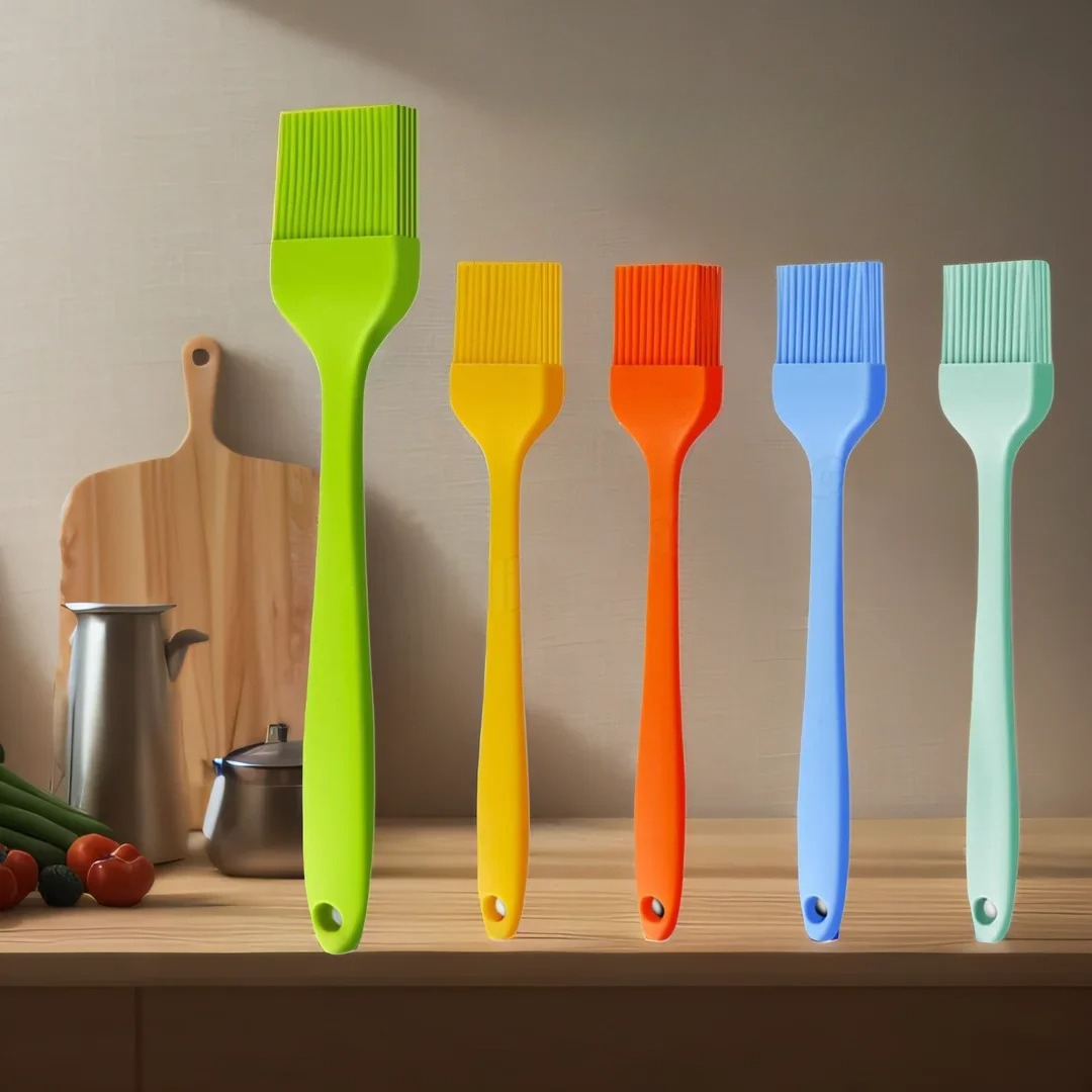 Kitchen Baking Brush - 5/3/2/1pcs Silicone Kitchen Brush Basting Pastry
