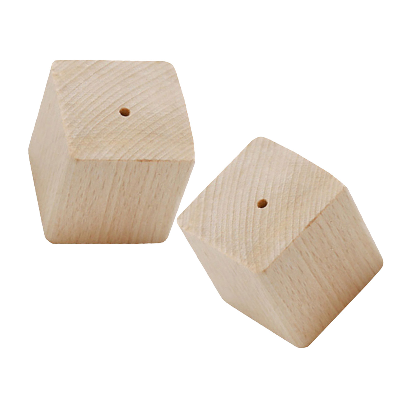 Kitchen Baking Cake - 2Pcs Wooden Flower Nail Bases Stable