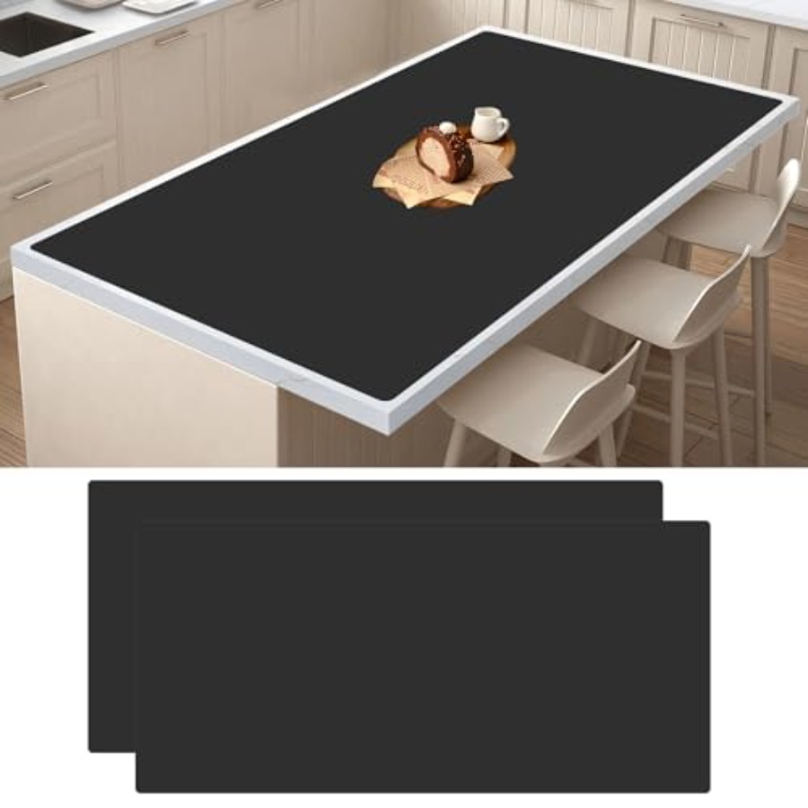 Kitchen Baking Island - 2Pack Large Silicone Mats for Kitchen