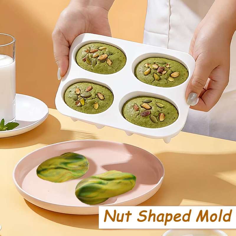 Baking Kitchen Design - 1 or 4-Cell Pistachio Design Food