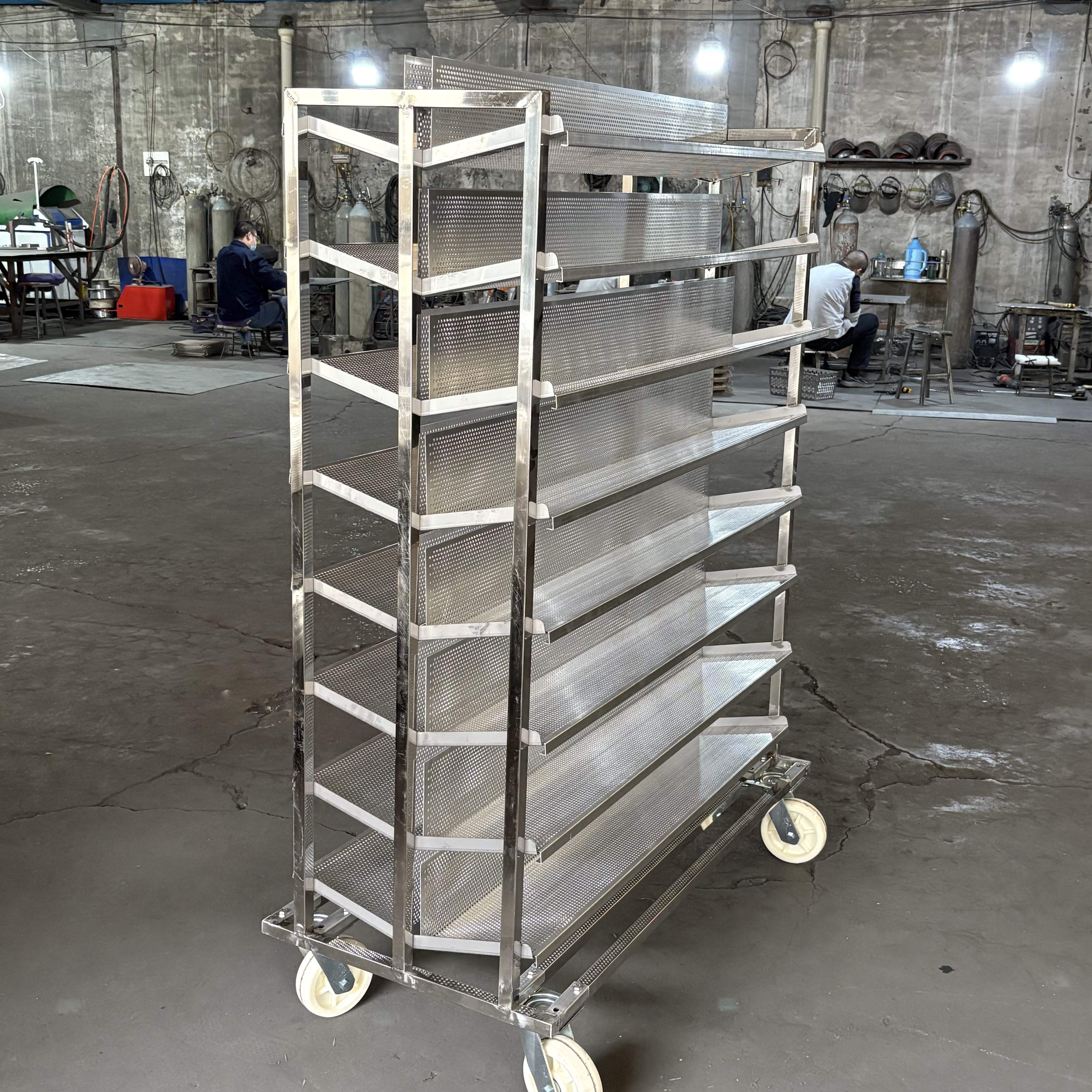 Customized Stainless Steel Kit – Kitchen Baking Trolley recenzja i cena