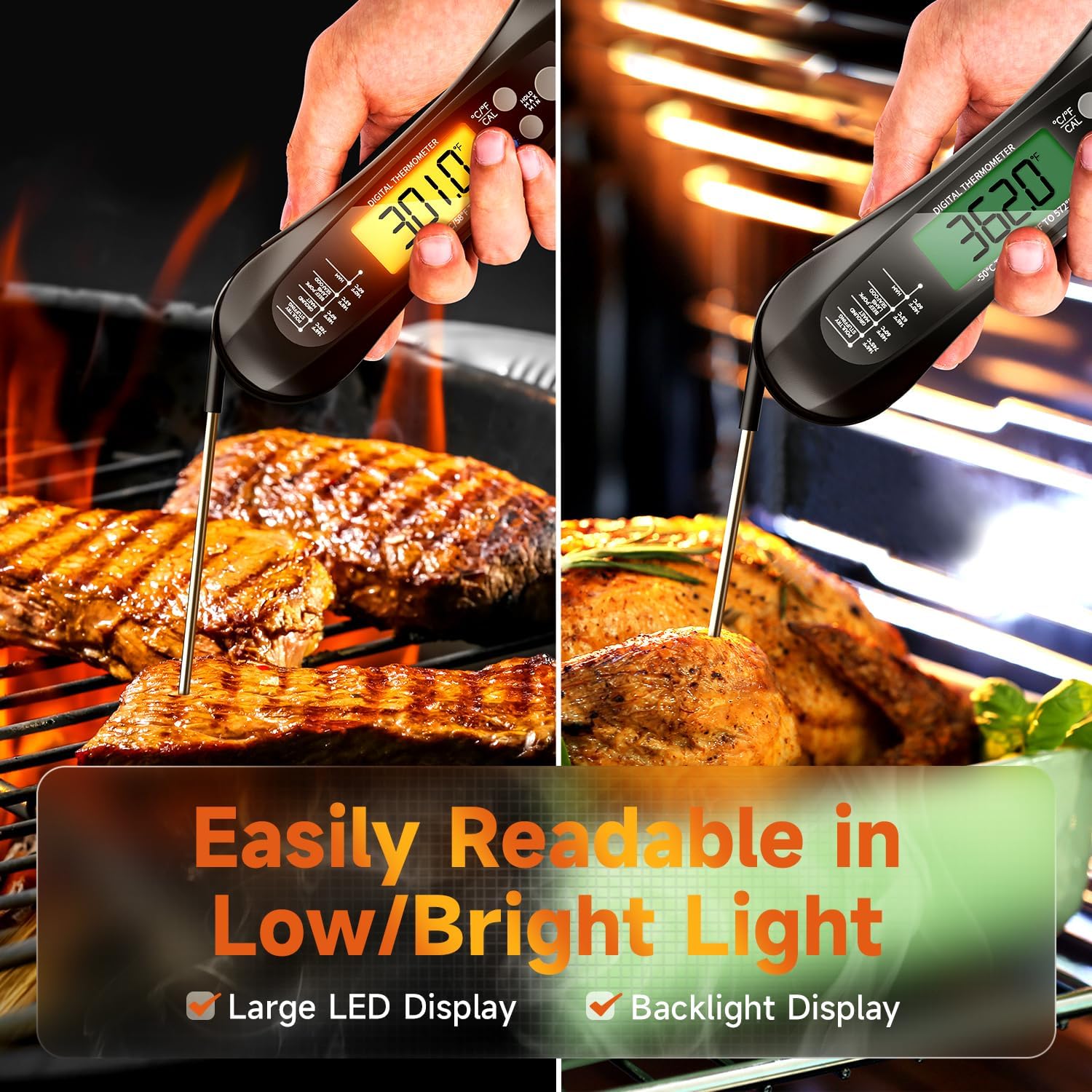 Digital Meat Thermometer Water – Kitchen Baking Utensil recenzja i cena