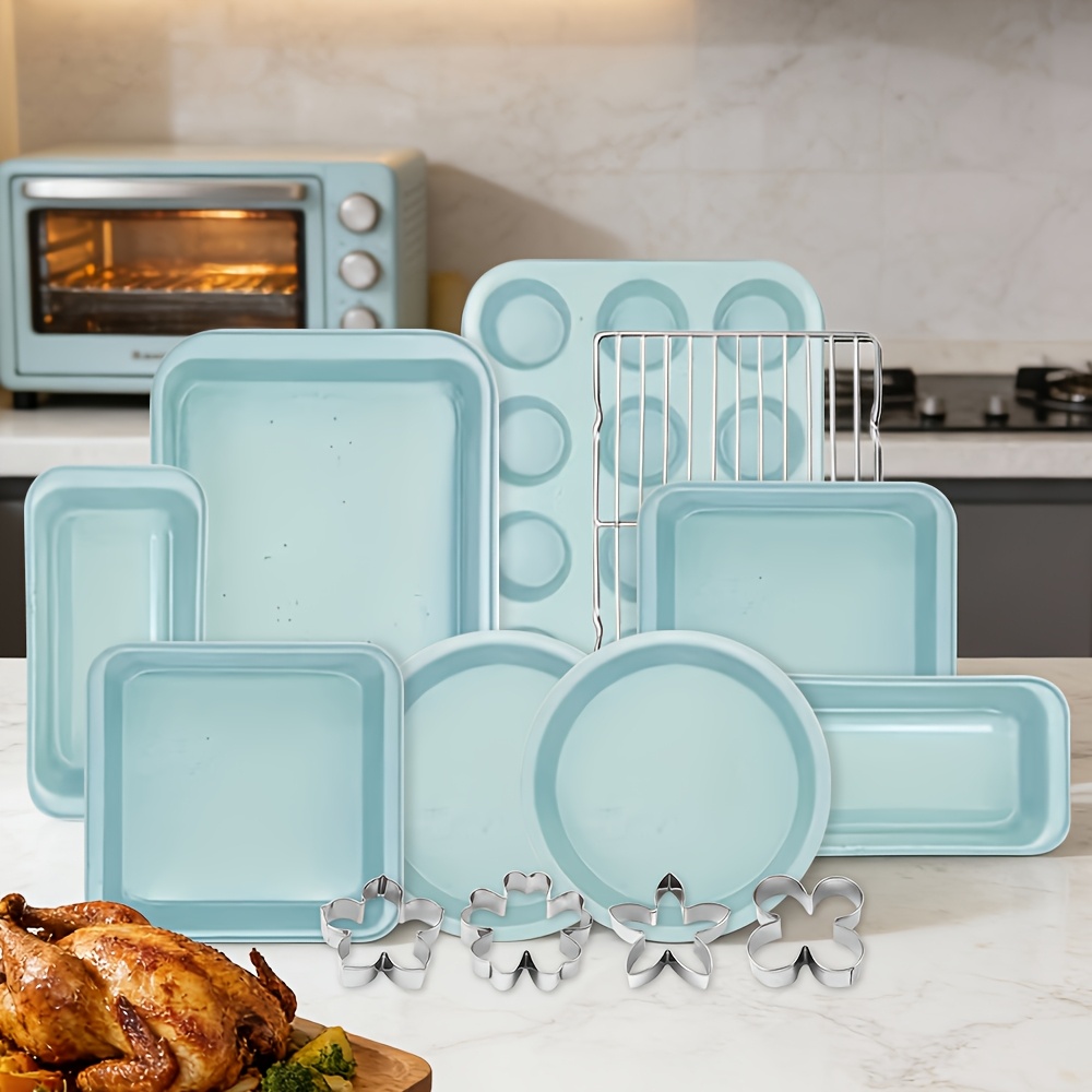 13pcs Baking Set, Non-Stick Ba – Kitchen Grade Baking Sheet recenzja i cena