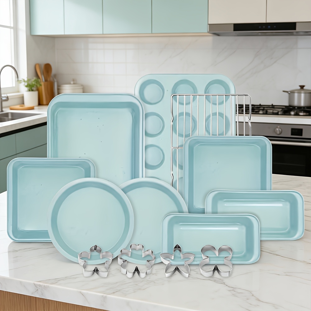 13pcs Baking Set, Non-Stick Ba – Kitchen Grade Baking Sheet recenzja i cena