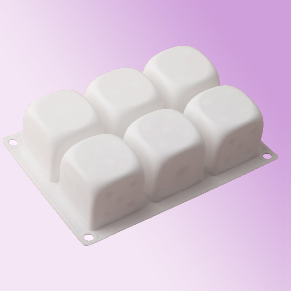 6-Cell Cube Mousse Cake Mould  – Baking Kitchen Design recenzja i cena