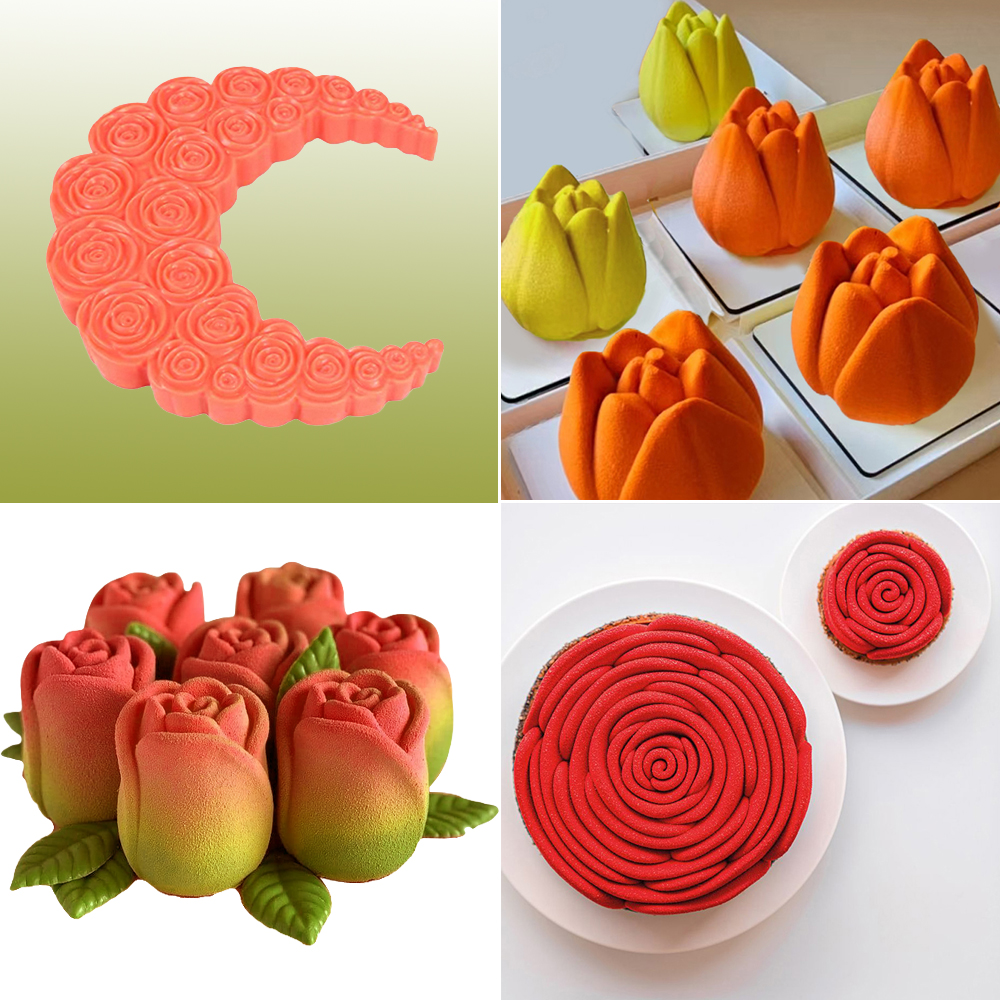 French Mousse Cake Molds Valen – Baking Kitchen Design recenzja i cena
