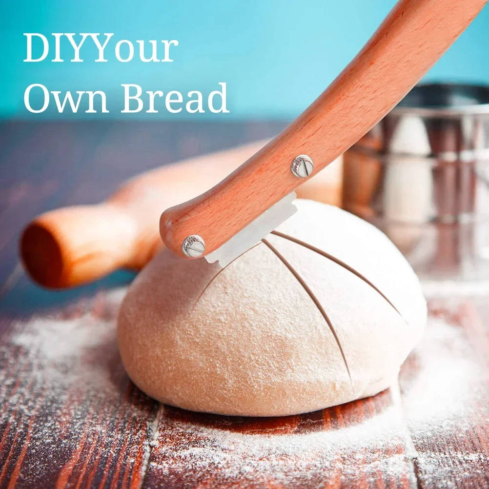 Bread Cutter Lame Wooden Handl – Bread Lame Scoring recenzja i cena