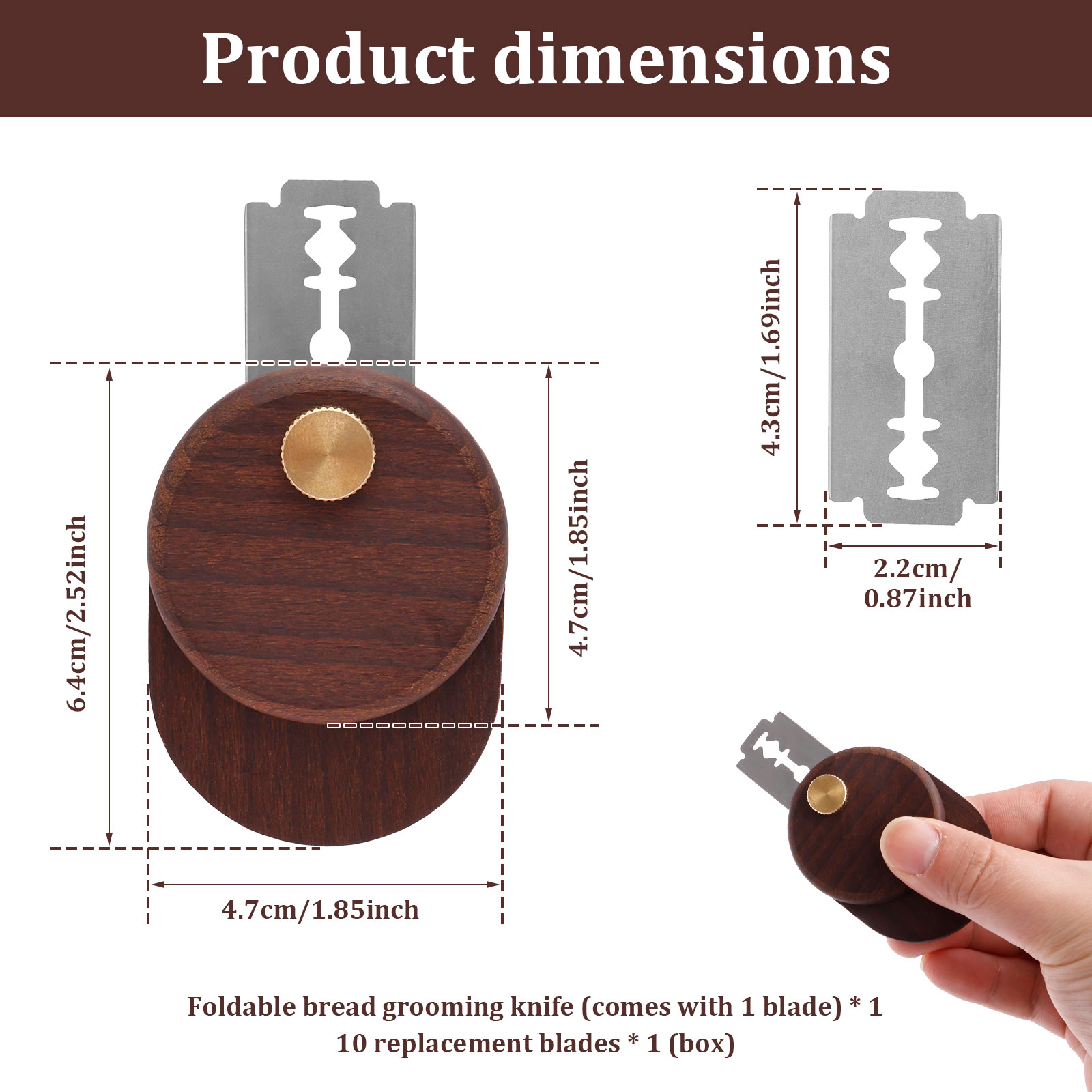 Dough Scoring Knife Stainless  – Bread Lame Scoring recenzja i cena