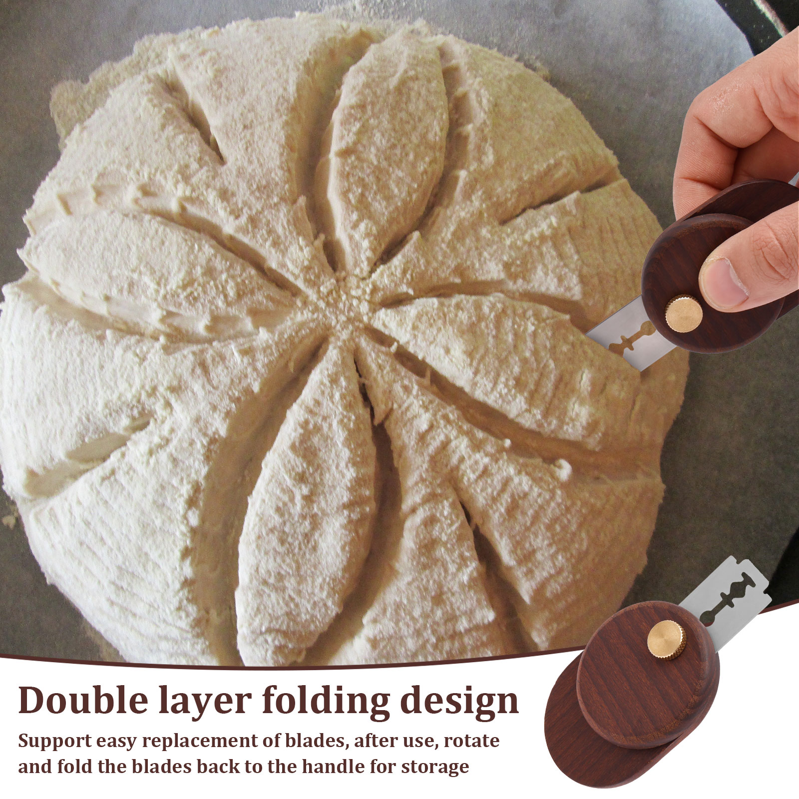 Dough Scoring Knife Stainless  – Bread Lame Scoring recenzja i cena