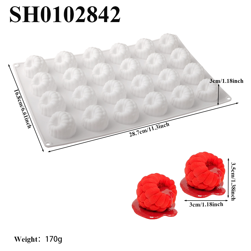 6/12/24-Cell Raspberry Design  – Kitchen Appliances For Baking recenzja i cena