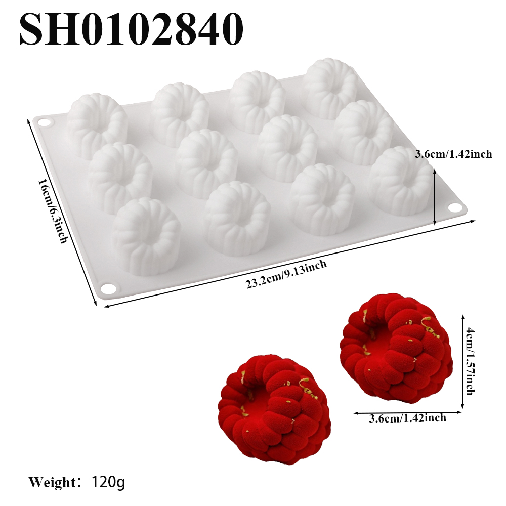 6/12/24-Cell Raspberry Design  – Kitchen Appliances For Baking recenzja i cena