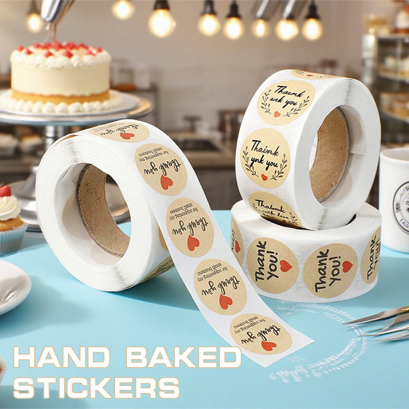 500pcs Thank You Stickers Seal – Kitchen.Baking Labels recenzja i cena