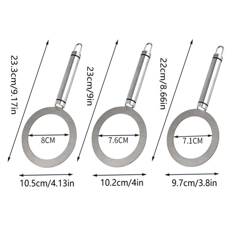 Stainless Steel Brulee Ring Se – Kitchen Baking Aid recenzja i cena