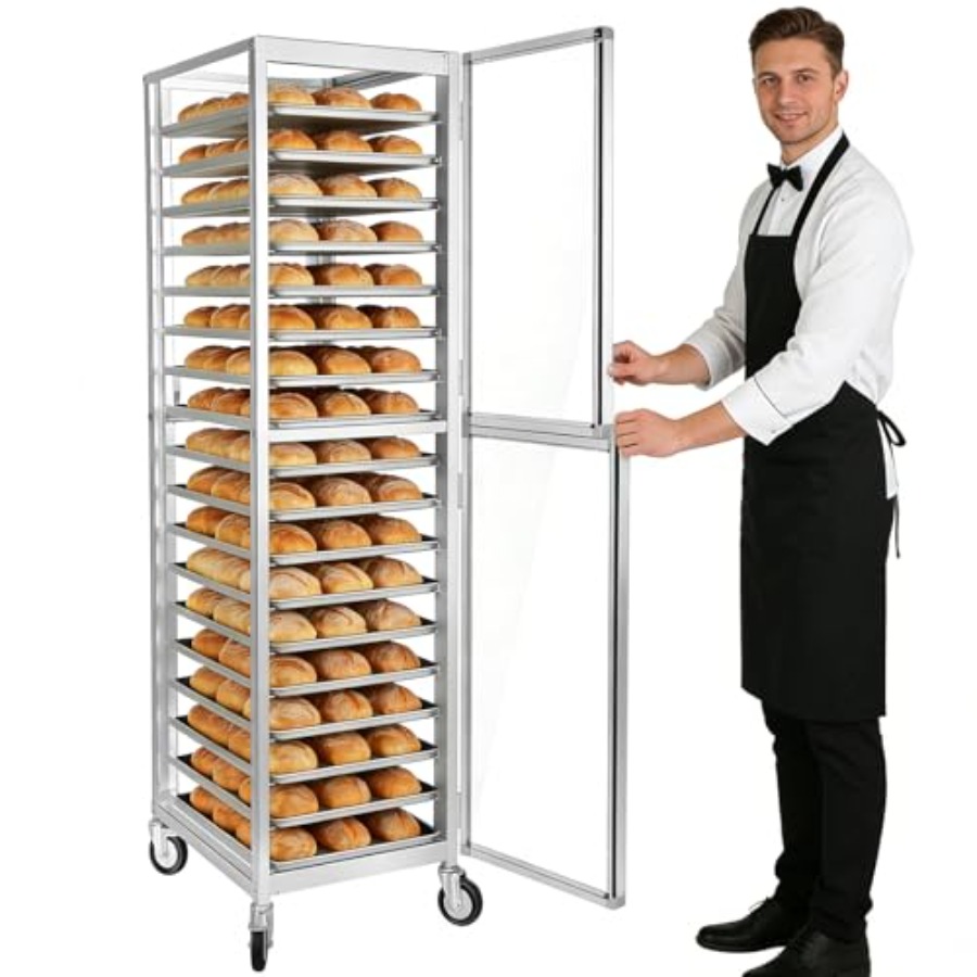 Commercial bakery rack for bun – Kitchen Baking Trolley recenzja i cena