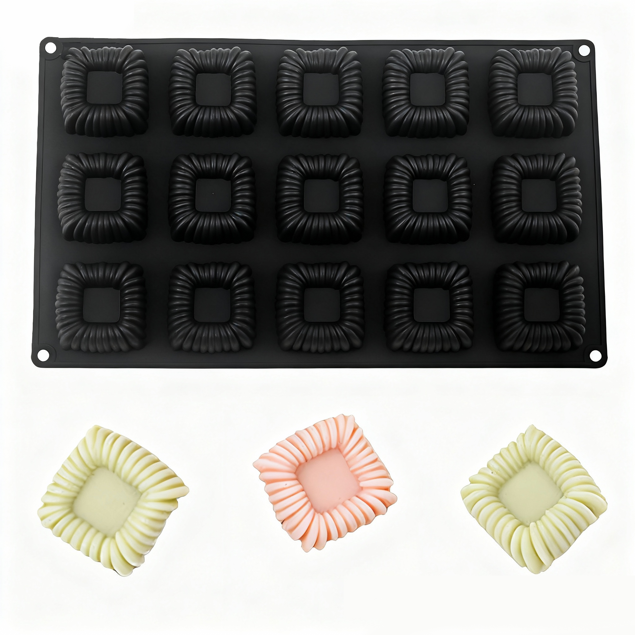 15-Cell Square Coil Texture De – Baking Kitchen Design recenzja i cena