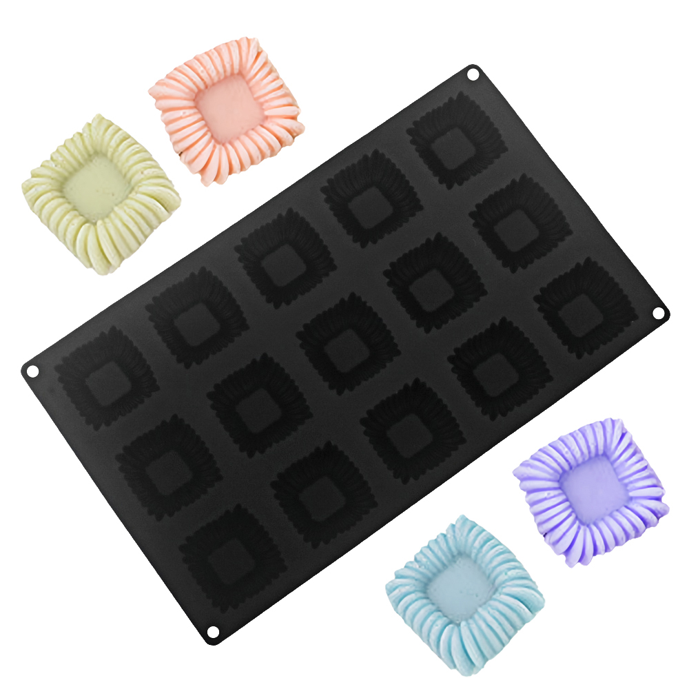 15-Cell Square Coil Texture De – Baking Kitchen Design recenzja i cena