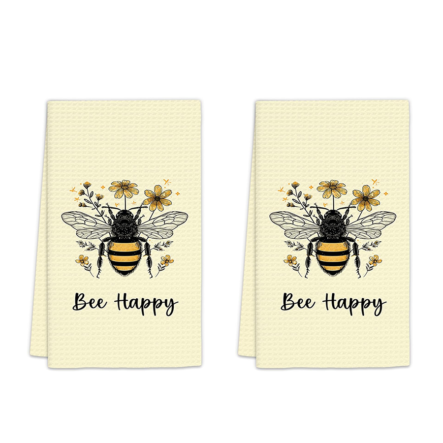 2Pcs, Summer Bee Happy Kitchen – Kitchen Baking Must Haves recenzja i cena