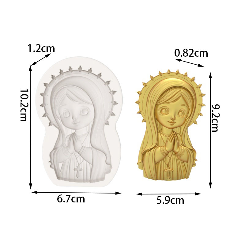 【Q Version Saintess Prayer Sta – Kitchen Baking Molds recenzja i cena