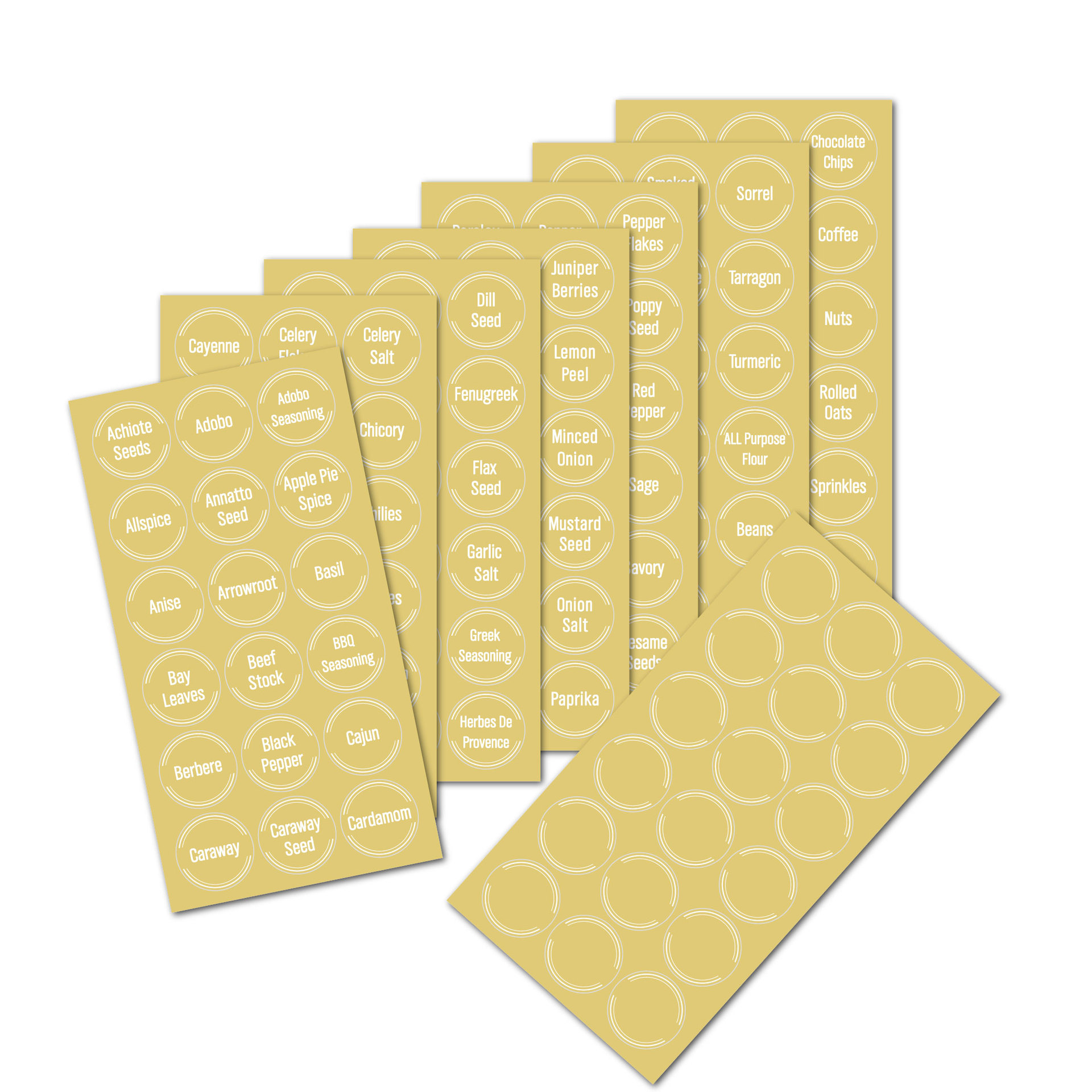 144pcs Spice Jar Labels Sticke – Kitchen.Baking Labels recenzja i cena