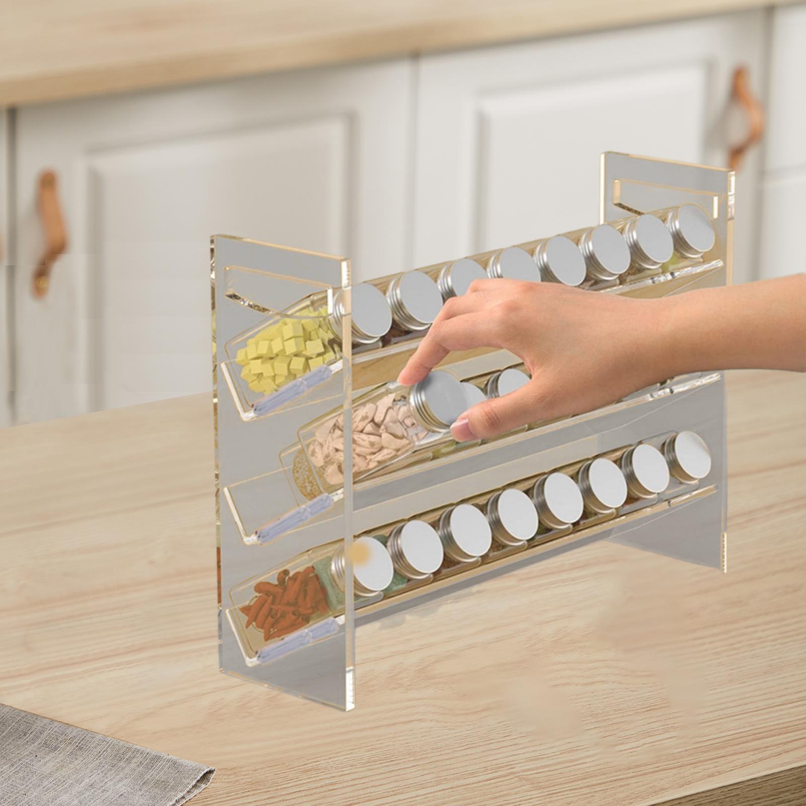 Acrylic Spice Rack Perfume Org – Kitchen Baking Cupboard recenzja i cena