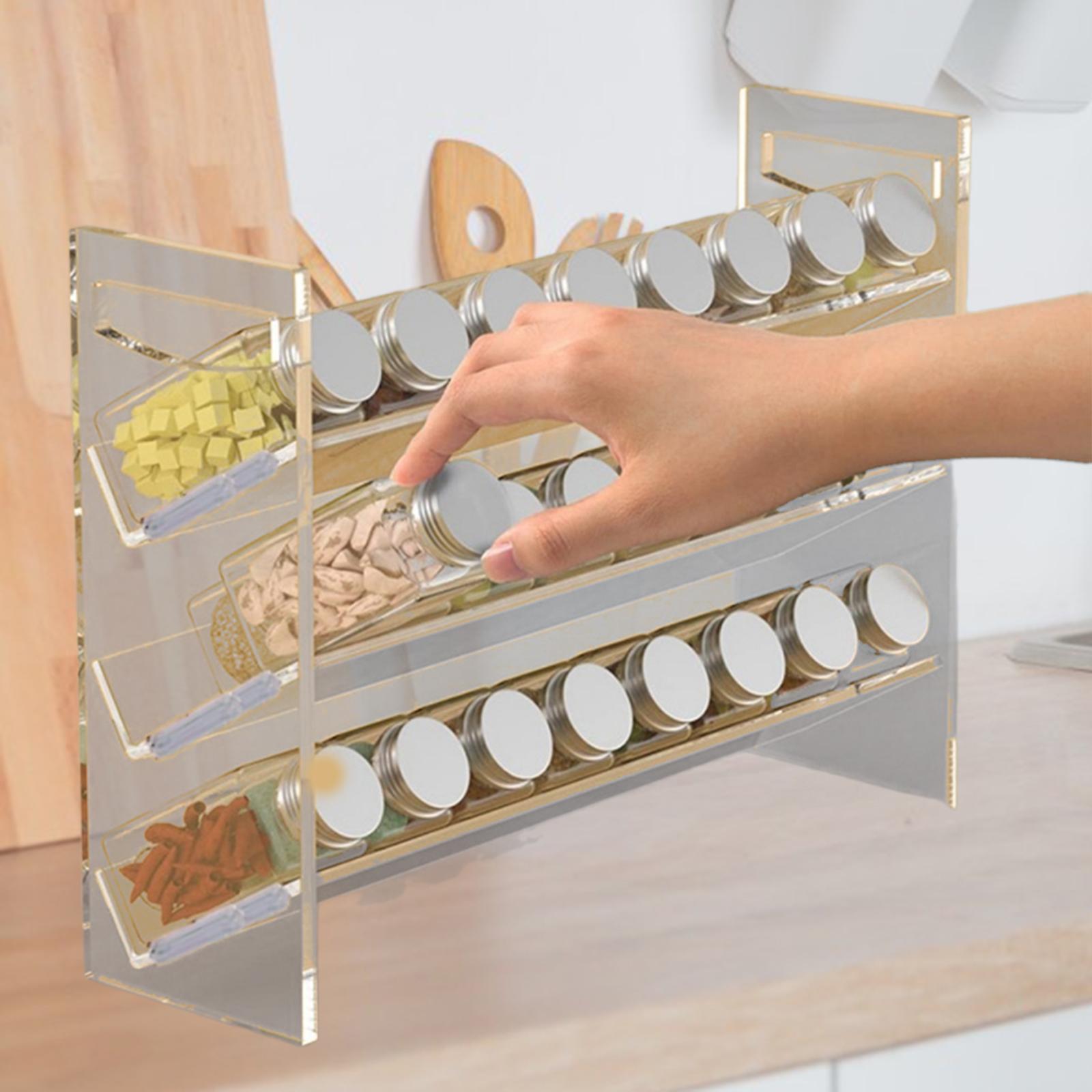 Acrylic Spice Rack Perfume Org – Kitchen Baking Cupboard recenzja i cena