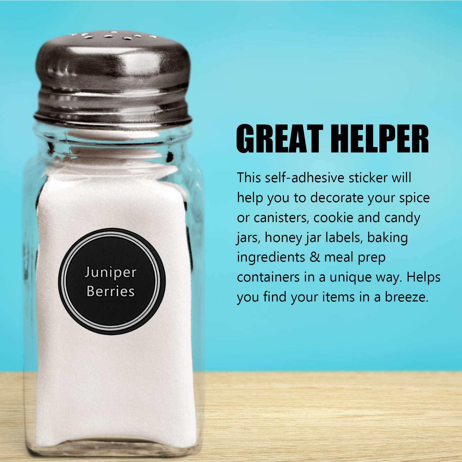 13 Sheets Creative Blackboard  – Kitchen.Baking Labels recenzja i cena