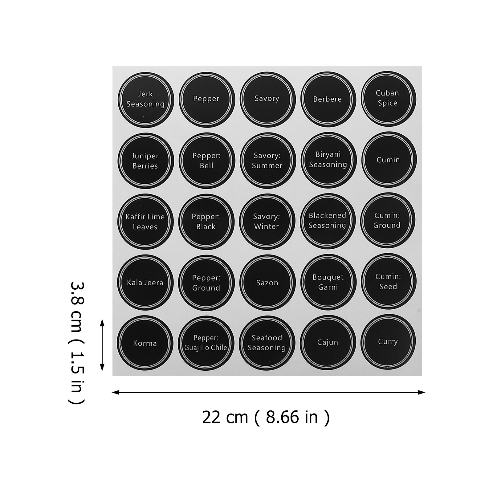 13 Sheets Creative Blackboard  – Kitchen.Baking Labels recenzja i cena