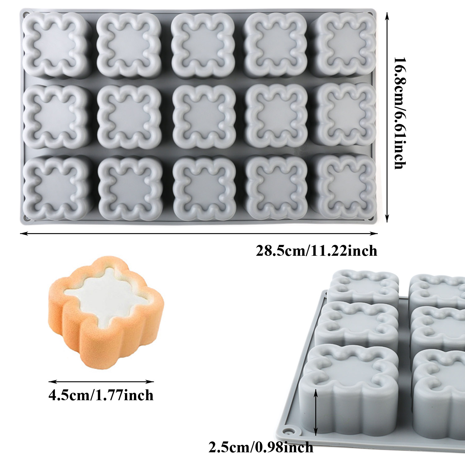 A Pack of Square Wave-Shaped S – Kitchen Baking Must Haves recenzja i cena