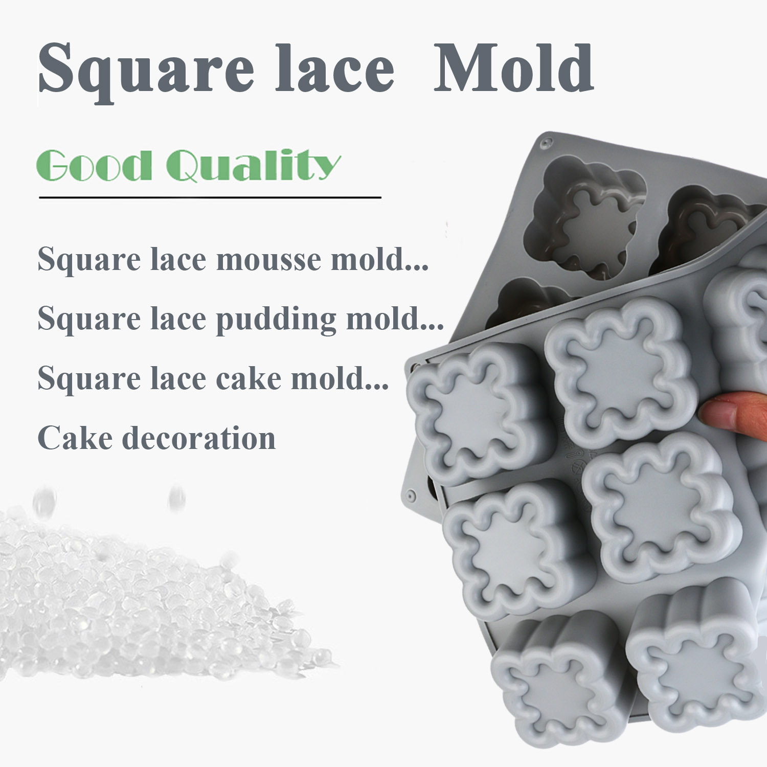 A Pack of Square Wave-Shaped S – Kitchen Baking Must Haves recenzja i cena
