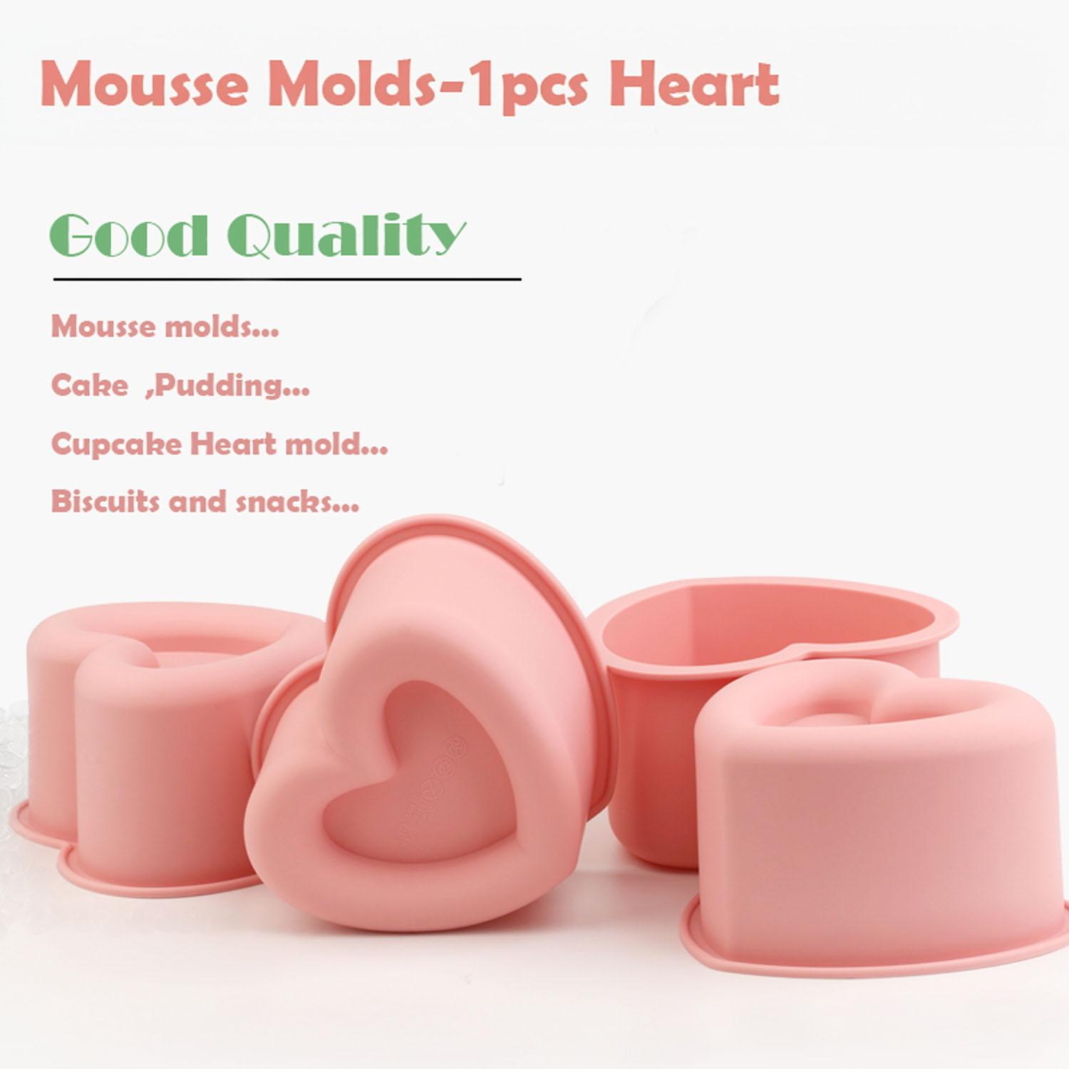A Heart-Shaped Silicone Mold f – Kitchen Baking Must Haves recenzja i cena