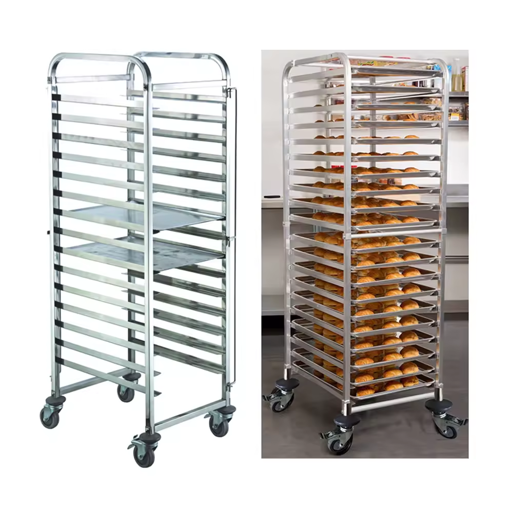 1/1 1/2 GN Pan Stainless Steel – Kitchen Baking Trolley recenzja i cena