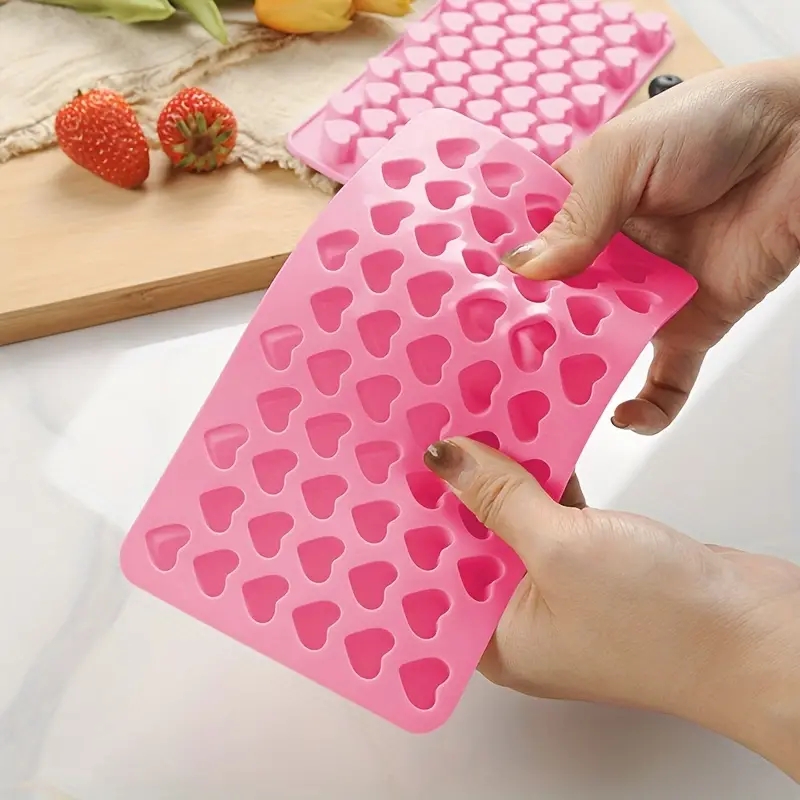 55 Mini Heart Shapes Silicone  – Kitchen Appliances For Baking recenzja i cena