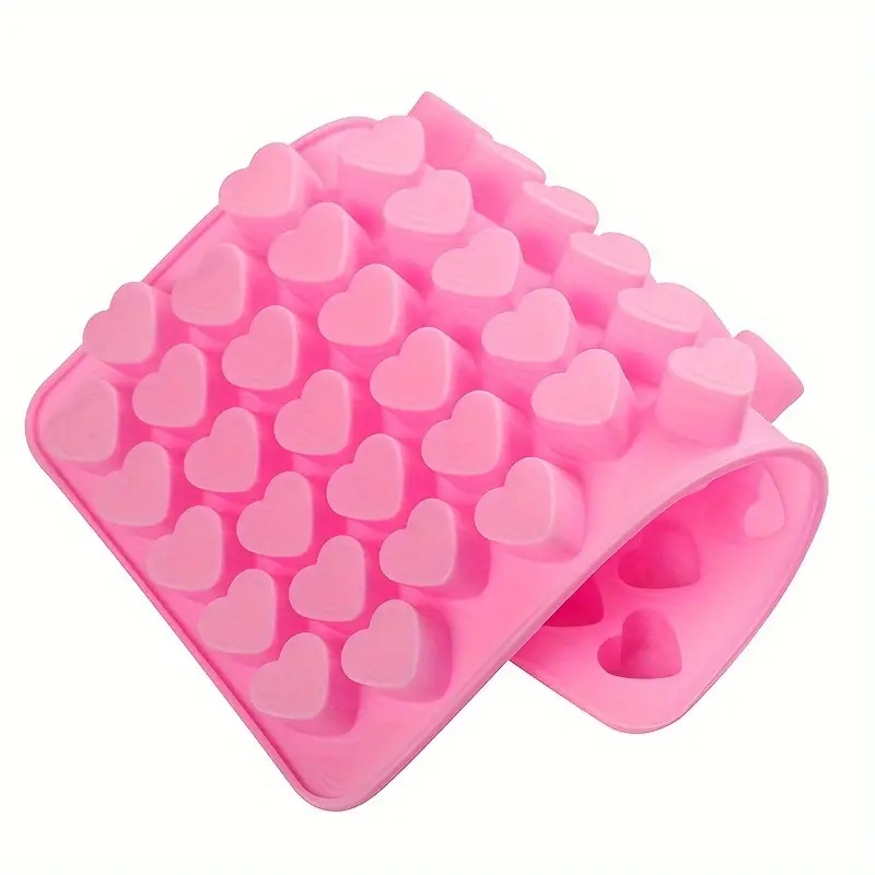 55 Mini Heart Shapes Silicone  – Kitchen Appliances For Baking recenzja i cena