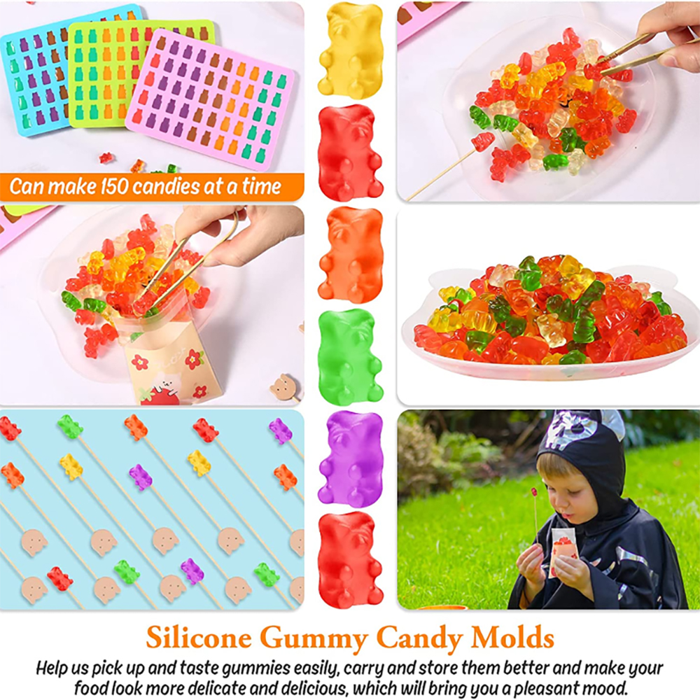 50Grids Gummy Bear Mold Silico – Kitchen Appliances For Baking recenzja i cena