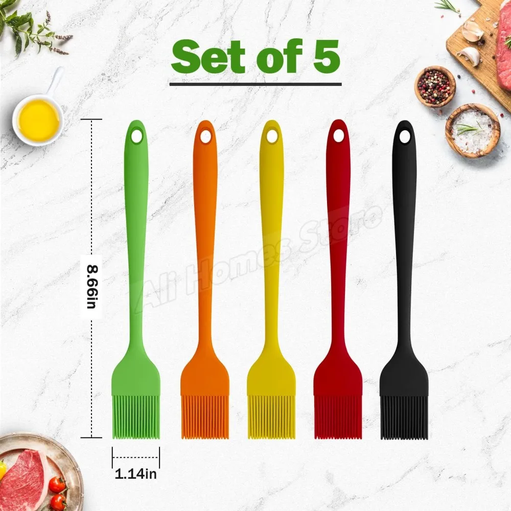 5/3/2/1pcs Silicone Kitchen Br – Kitchen Baking Brush recenzja i cena