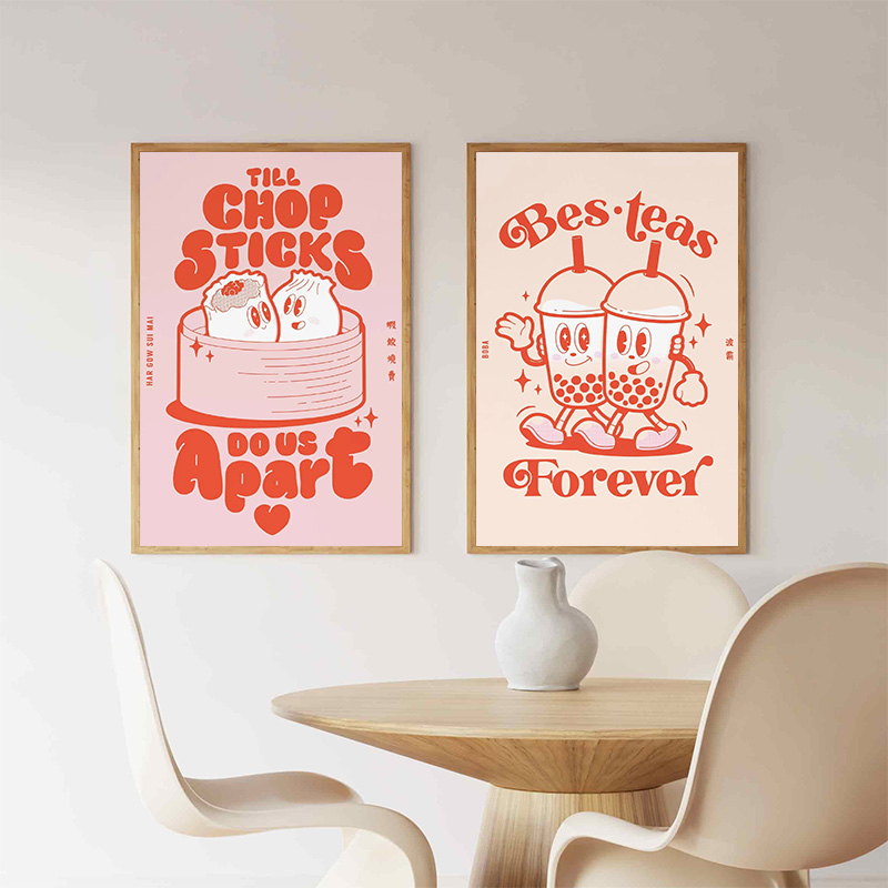 Modern and Cute Simple Baking  – Kitchen Baking Wall Art recenzja i cena