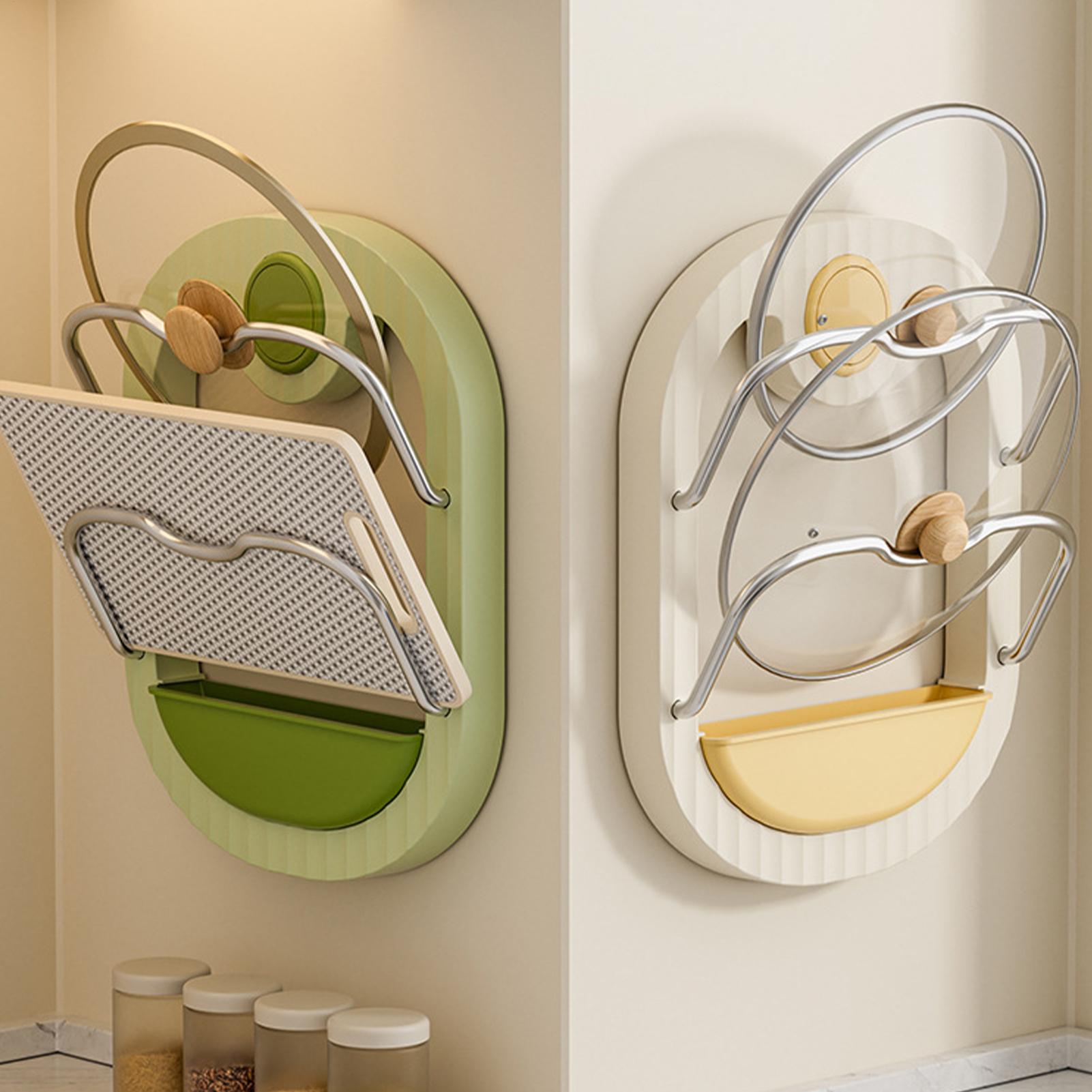Pot Lid Rack 2-Tier Wall Mount – Kitchen Baking Cupboard recenzja i cena