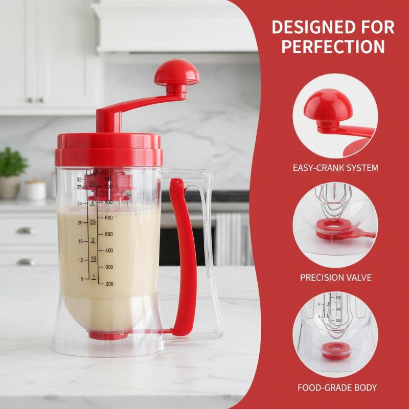 Hand-held Dispenser With Measu – Kitchen.Baking Labels recenzja i cena