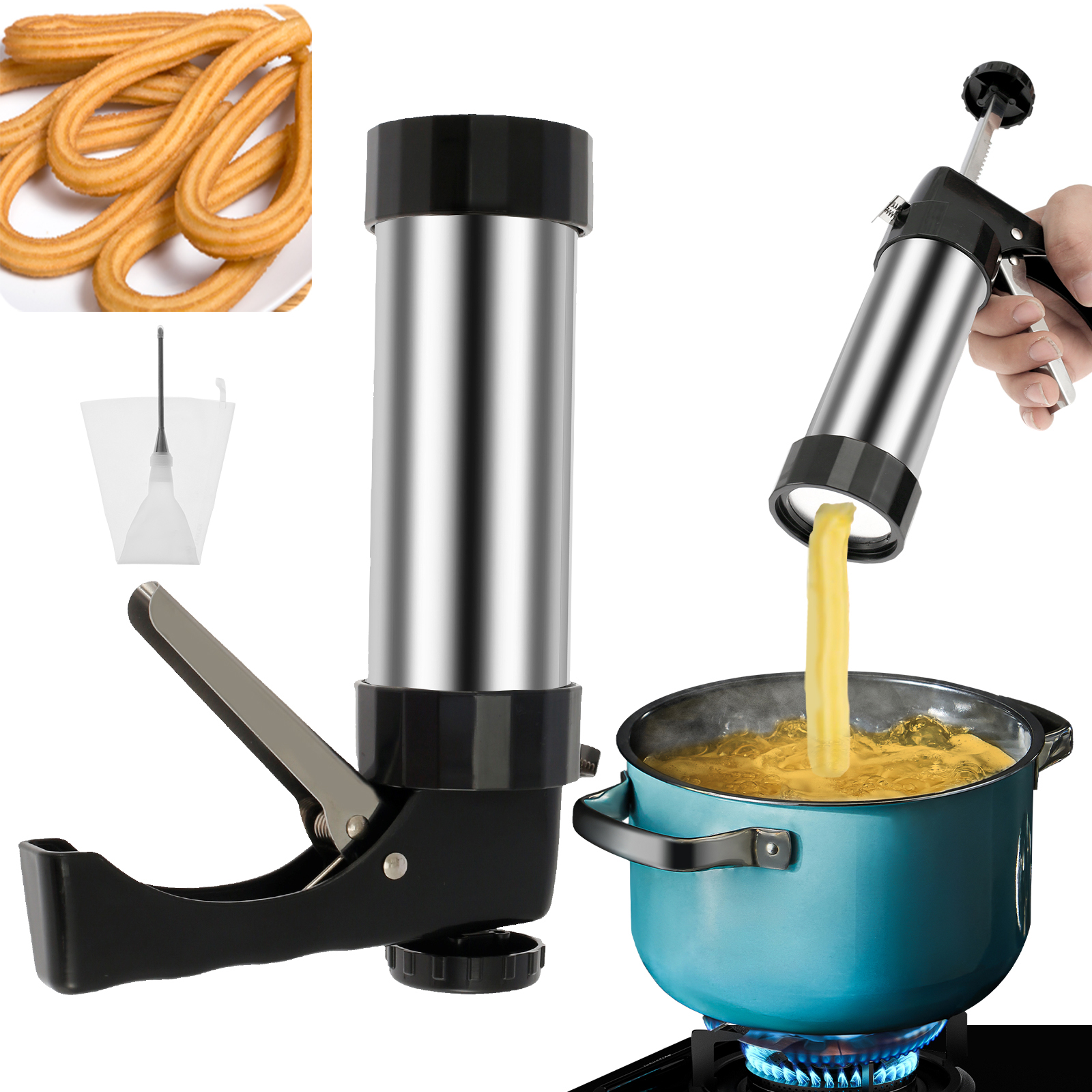 Churrera Churro Maker Machine  – Kitchen Appliances For Baking recenzja i cena