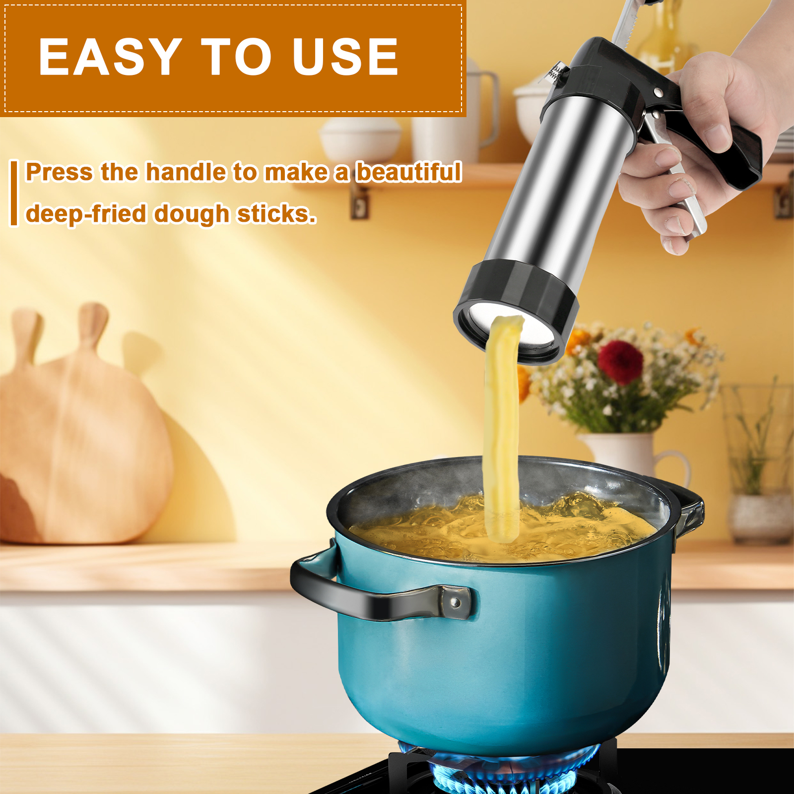 Churrera Churro Maker Machine  – Kitchen Appliances For Baking recenzja i cena
