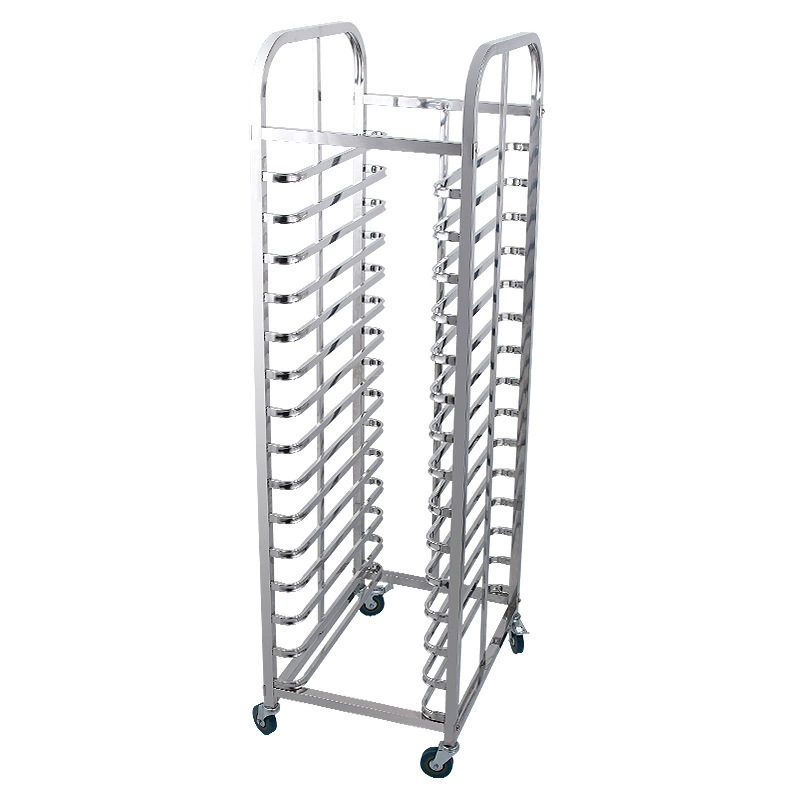 Stainless Steel 15-Tier Double – Kitchen Baking Trolley recenzja i cena