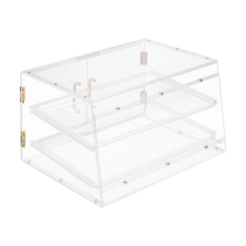 Bakery Display Case, 2-Tier Co – Kitchen Baking Cake recenzja i cena