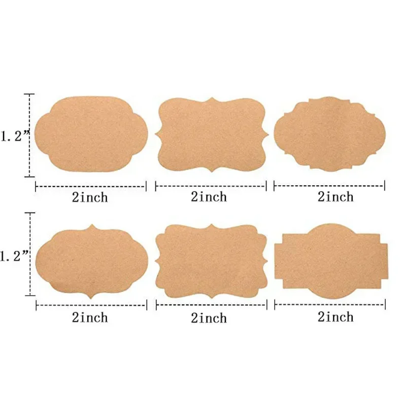 300Pcs Kraft Sticker Handwritt – Kitchen.Baking Labels recenzja i cena