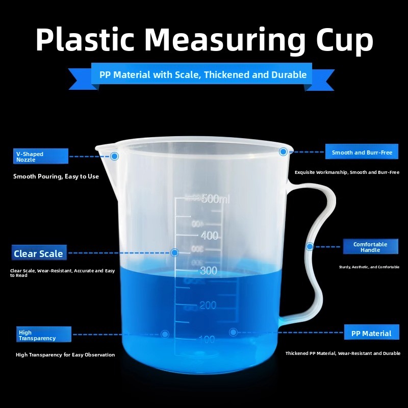 Large Capaci Plastic Measuring – Kitchen Baking Utensil recenzja i cena