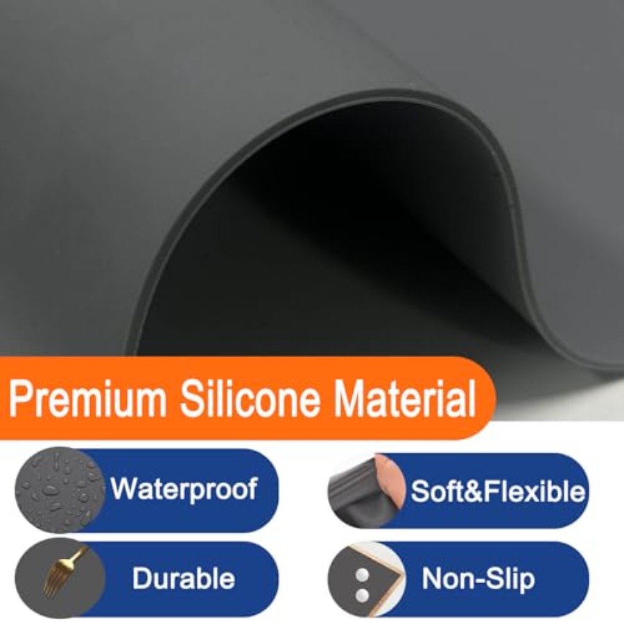 2Pack Large Silicone Mats for  – Kitchen Baking Island recenzja i cena