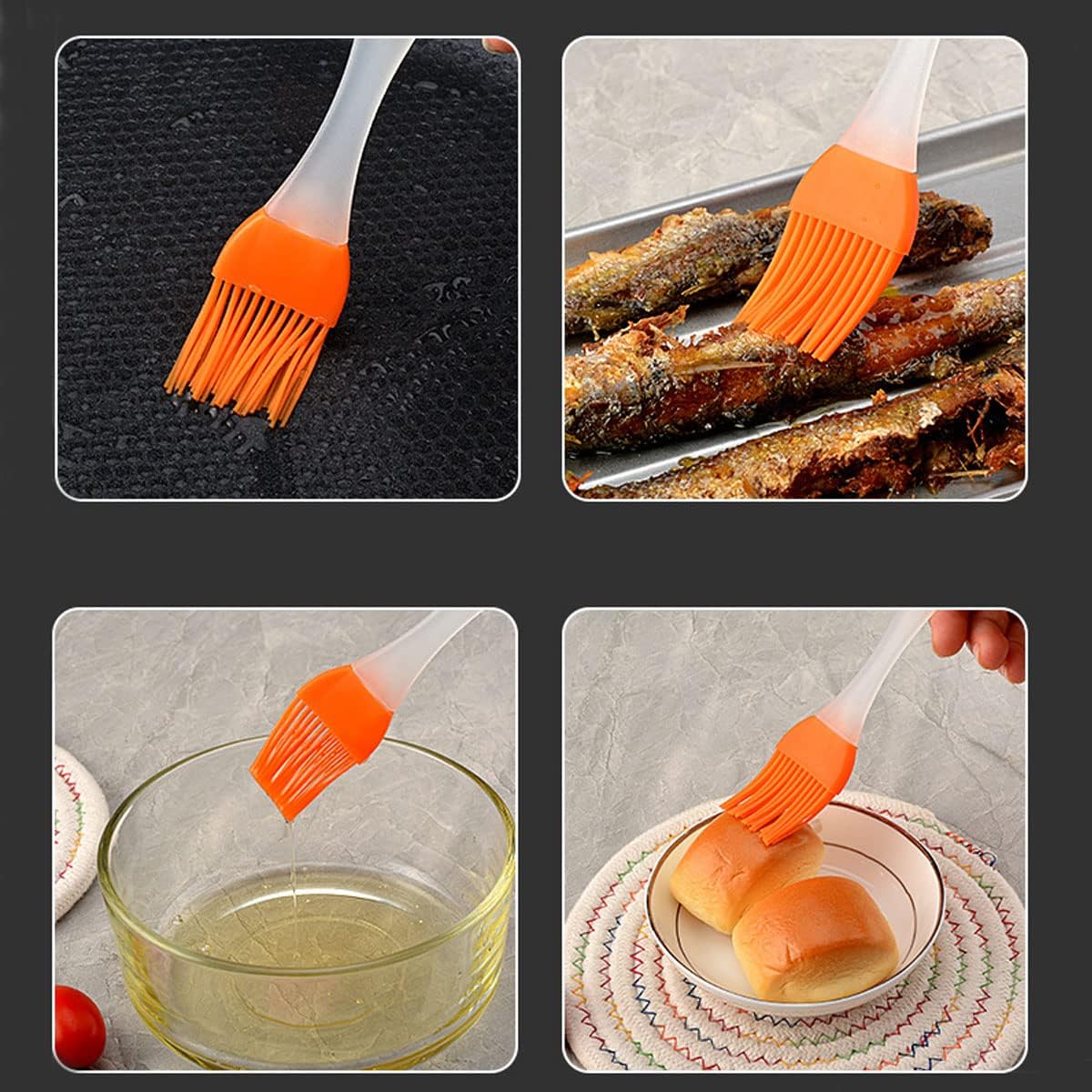 Silicone Basting Brush Set of  – Kitchen Baking Brush recenzja i cena