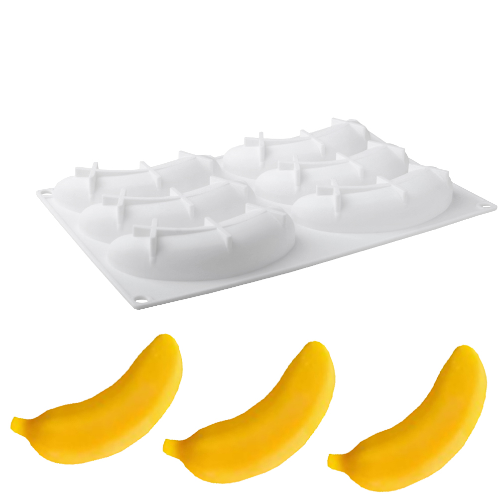 6 or 12 Cells Banana Design Si – Kitchen Appliances For Baking recenzja i cena
