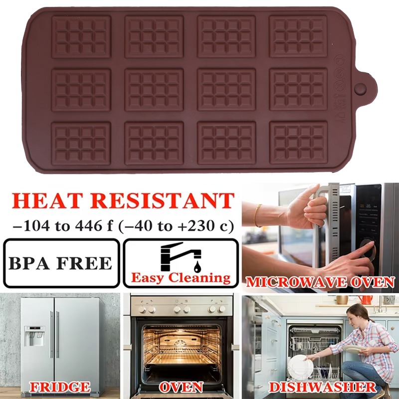 Silicone Chocolate Mold 12 Eve – Kitchen Appliances For Baking recenzja i cena