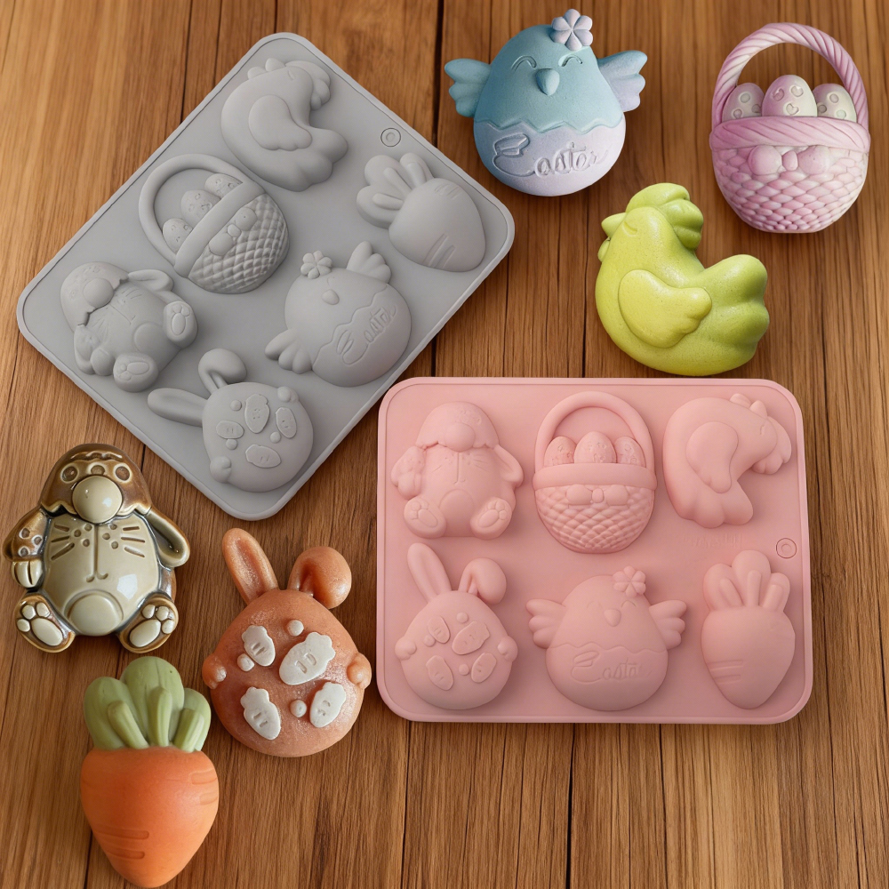 Easter Silicone Cake Mold 6-Ce – Baking Kitchen Design recenzja i cena