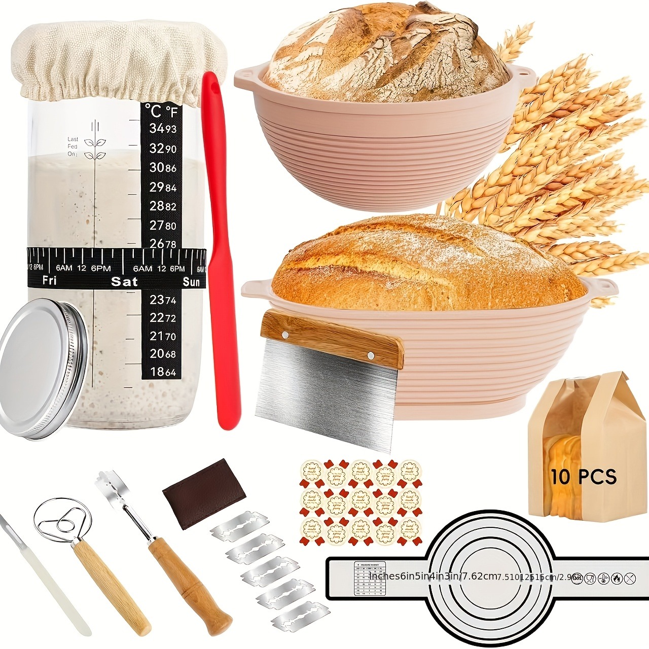 Large Quantity Sourdough Bread – Kitchen Baking Must Haves recenzja i cena